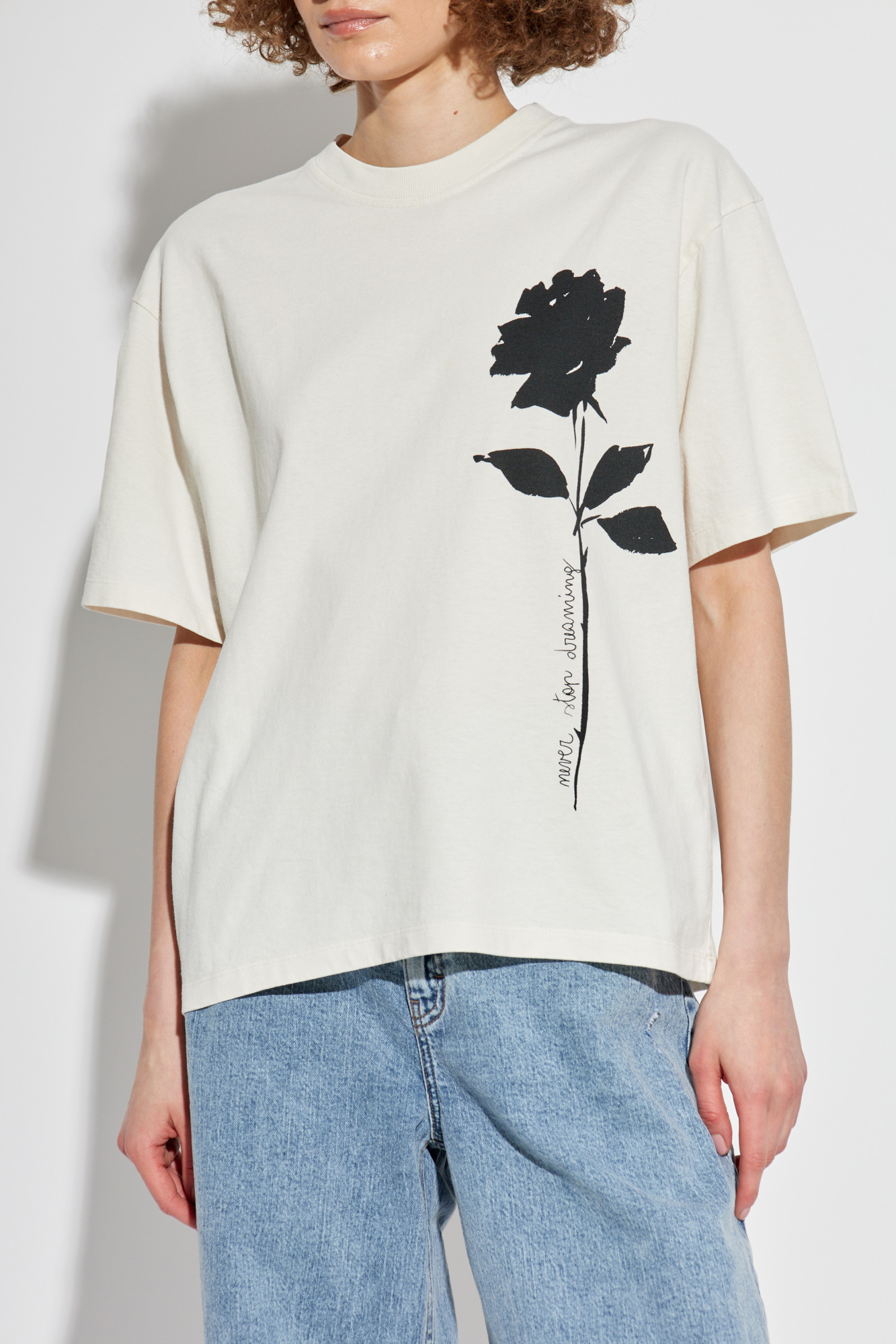 Golden Goose T-shirt with print | Women's Clothing | Vitkac